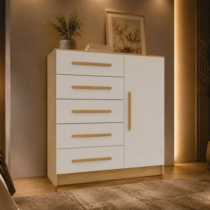 Cómoda Y265 5P/1C Blanco