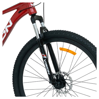 Bicicleta MTB Vision Rocket 7 Aro 29 Color Rojo