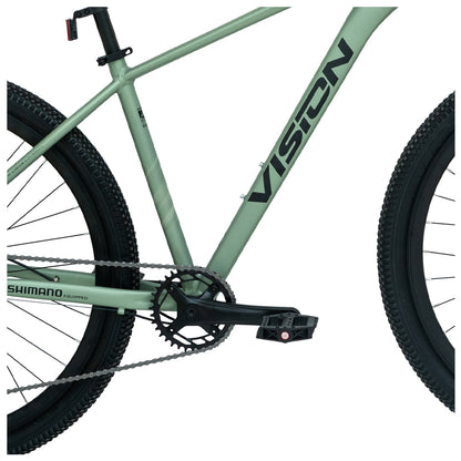 Bicicleta MTB Vision Rocket 10 Aro 29 Color Caqui