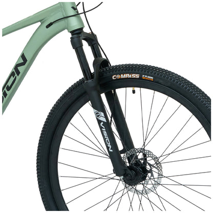 Bicicleta MTB Vision Rocket 10 Aro 29 Color Caqui