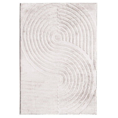 Alfombra Petra Light Grey 160x230 cm.