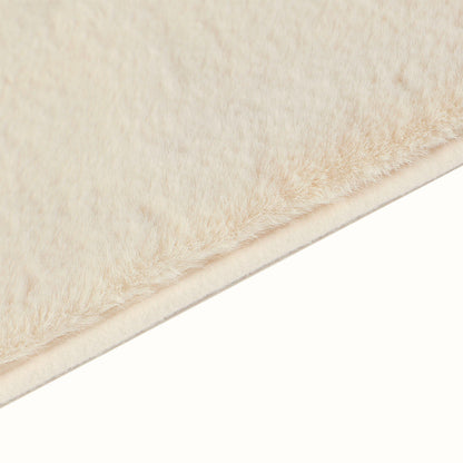 Alfombra Luxury Soft Crema 60x90 cm.