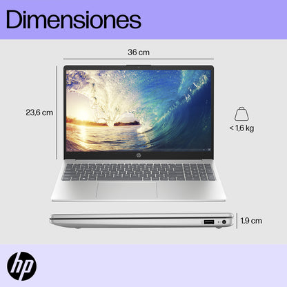 Notebook HP 15-FD0252LA Intel Core i5 8GB 512GB SSD Full HD