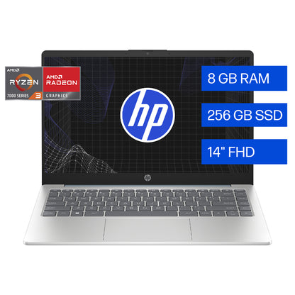Notebook HP 14-EM0001LA Ryzen 3-7320u 8Gb 256Gb