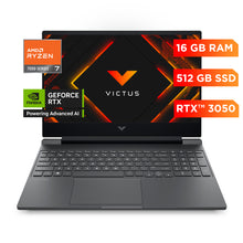 Notebook Gamer HP Victus 15-FB3026LA AMD Ryzen 7 16GB RAM 512GB SSD