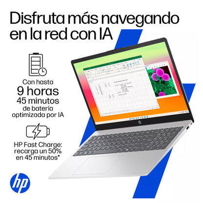 Notebook HP 15-FD0331LA Intel Core 3 8GB Ram 512GB SSD 15.6”