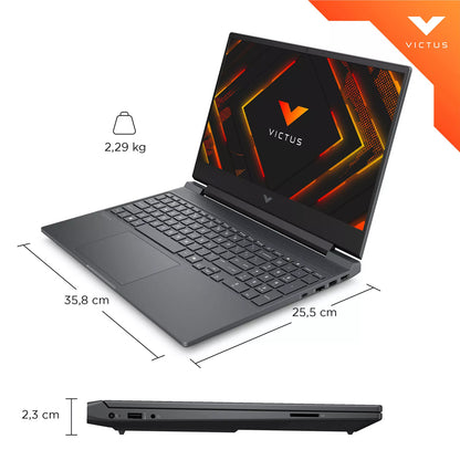 Notebook HP Gamer Victus 15-FB3015LA AMD Ryzen 5 16GB RAM 1TB SSD 15.6''