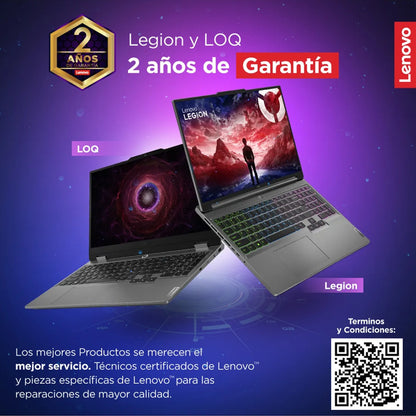 Notebook Gamer LOQ Gen 9 Intel Core i5 16GB RAM 512GB SSD NVidia RTX 3050 15.6