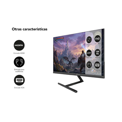 Monitor Gamer Aiwa 27'' FHD AW-MK27