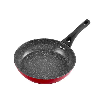 Batería de cocina Aluminio Forjado 7pzas Rojo Mate TH-MB07RN