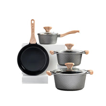 Batería de cocina Aluminio Fundido Gris 7pzas TH-MB07GM