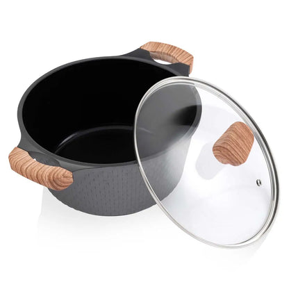 Batería de cocina Aluminio Fundido Gris 7pzas TH-MB07GM