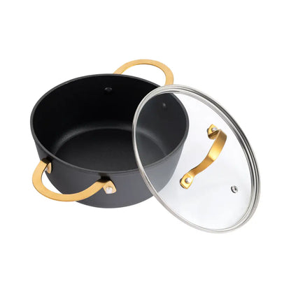 Batería de cocina Aluminio Forjado 7pzas TH-MB07ND
