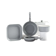 Batería de cocina Aluminio 9pzas TH-MB09R