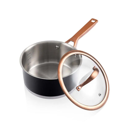 Batería de cocina Acero Inox Mate 7pzas TH-MB07NC