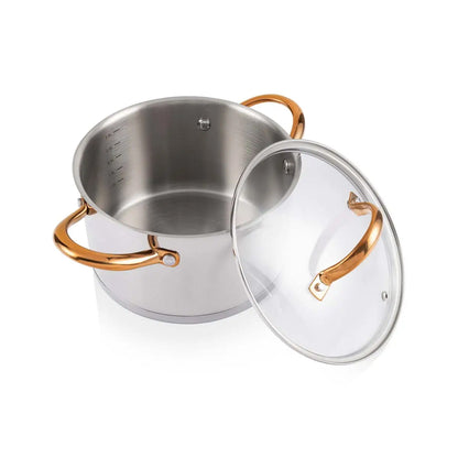 Batería de cocina Acero Inoxidable 9 piezas TH-MB09IC