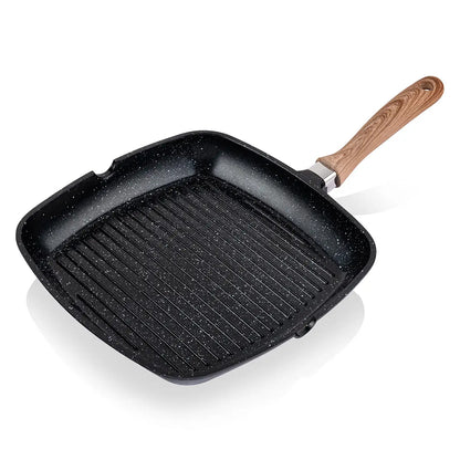 Sartén Grill Aluminio Fundido 28cm TH-MS28NM