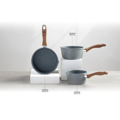 Set de Ollas Antiadherente TH-MCA03N