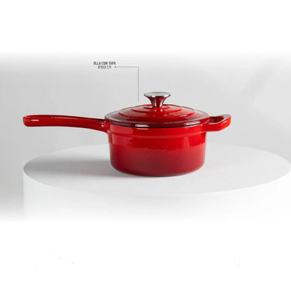 Olla Hierro Fundido 19cm TH-MCA19R