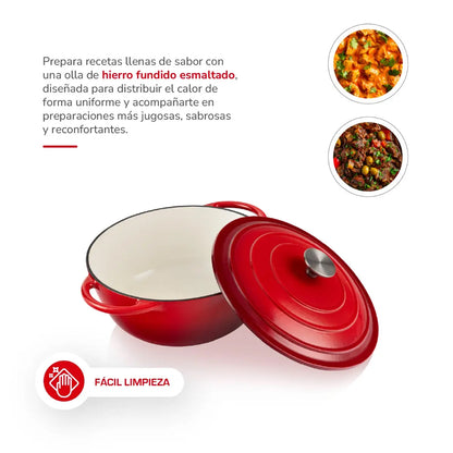 Olla Hierro Fundido 24 cm. TH-MCA24R