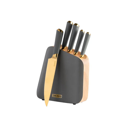 Set 6 Cuchillos Acero inoxidable TH-MT06GD