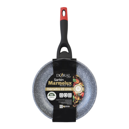 Sartén Marmolux Modelo Rosso 22 cm