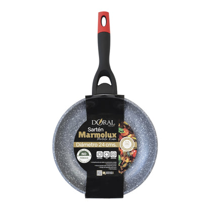 Sartén Marmolux Modelo Rosso 24 cm