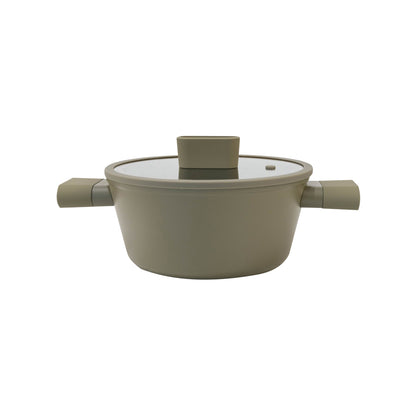 Olla Press Cast Satellite 20 cm Verde Oliva