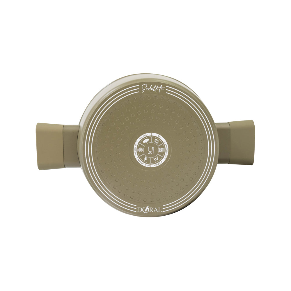 Olla Press Cast Satellite 20 cm Verde Oliva – Multicentro