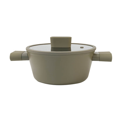 Olla Press Cast Satellite 24 cm Verde Oliva