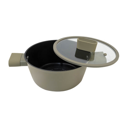 Olla Press Cast Satellite 24 cm Verde Oliva