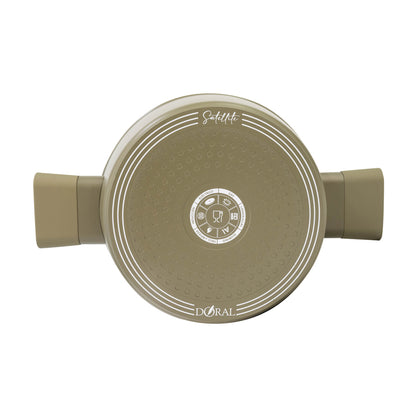 Olla Press Cast Satellite 24 cm Verde Oliva