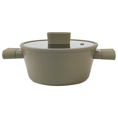 Olla Press Cast Satellite 32 cm Verde Oliva