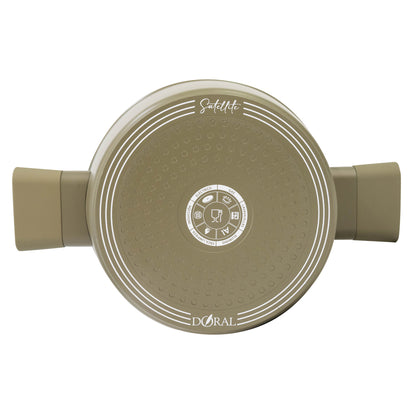 Olla Press Cast Satellite 32 cm Verde Oliva